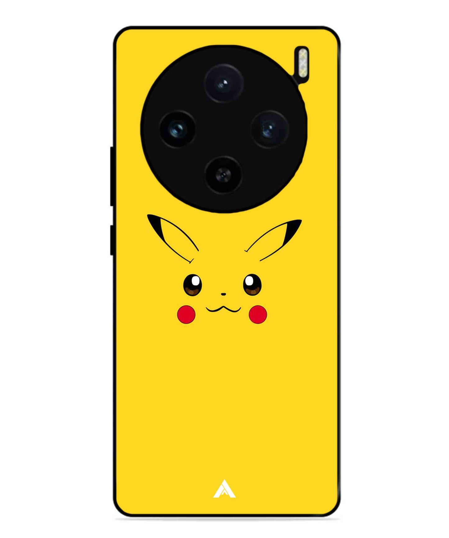 Pikachu Pokemon Metal Back Cover Phone Case for Vivo X100 Pro