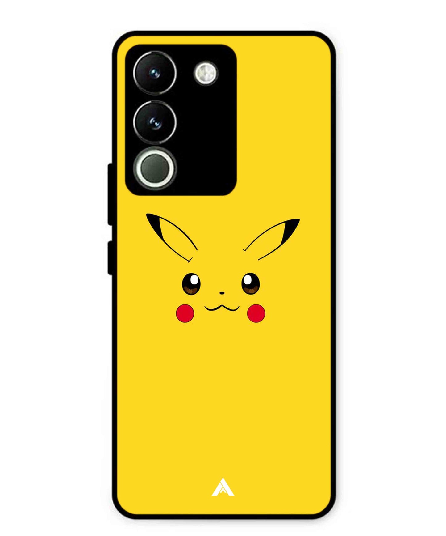Pikachu Pokemon Metal Back Cover Phone Case for Vivo Y200