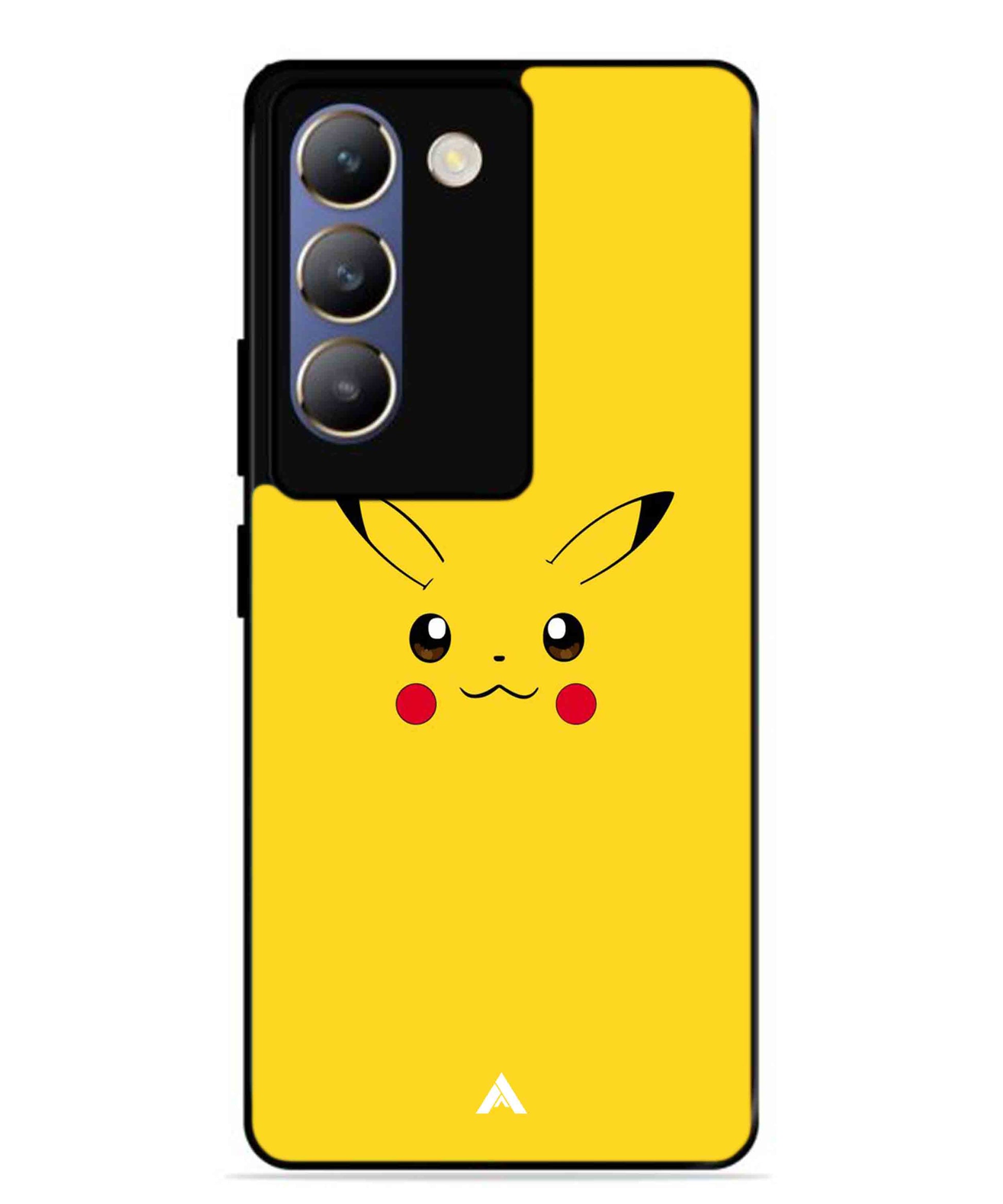 Pikachu Pokemon Metal Back Cover Phone Case for Vivo Y200e