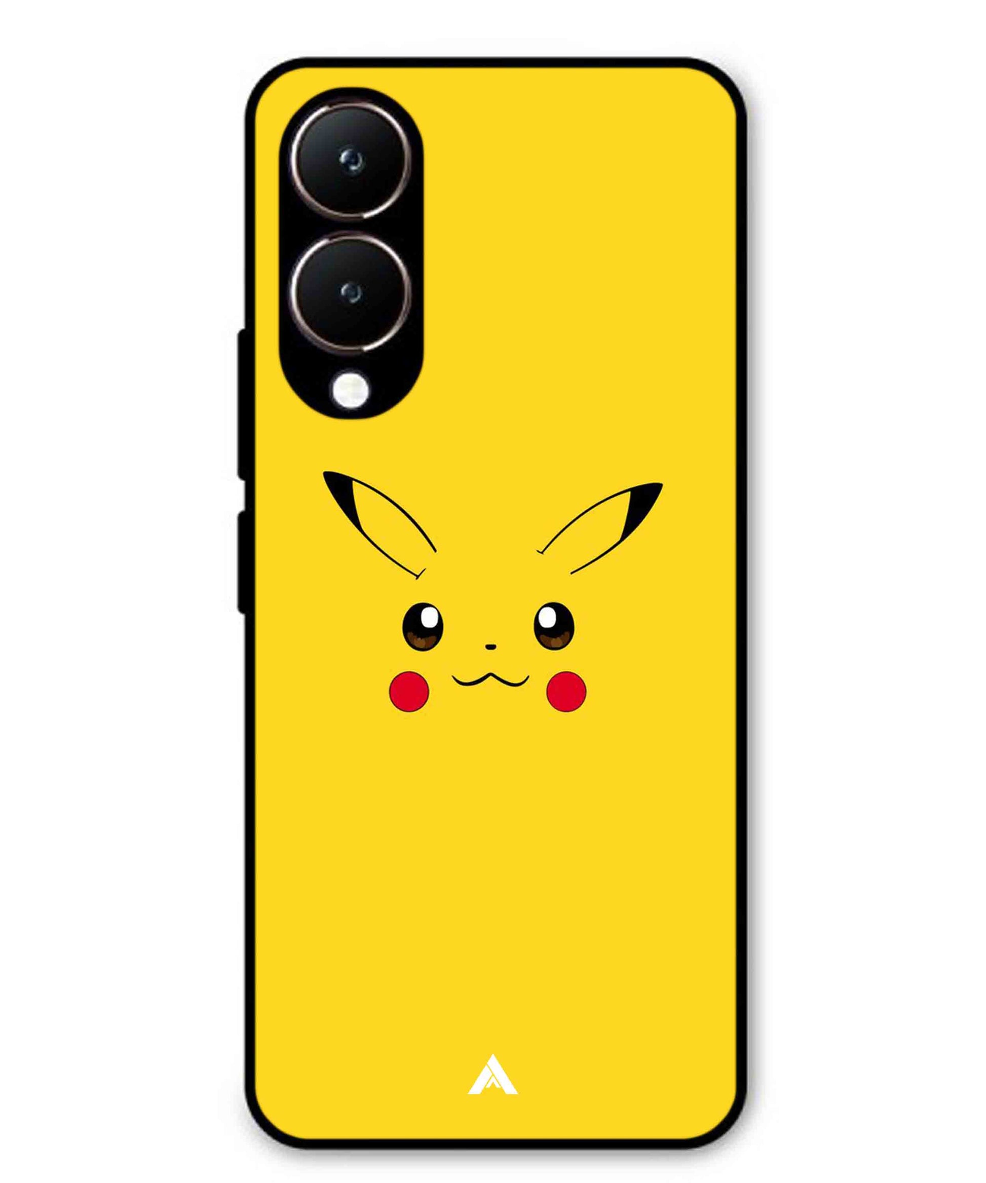 Pikachu Pokemon Metal Back Cover Phone Case for Vivo Y28