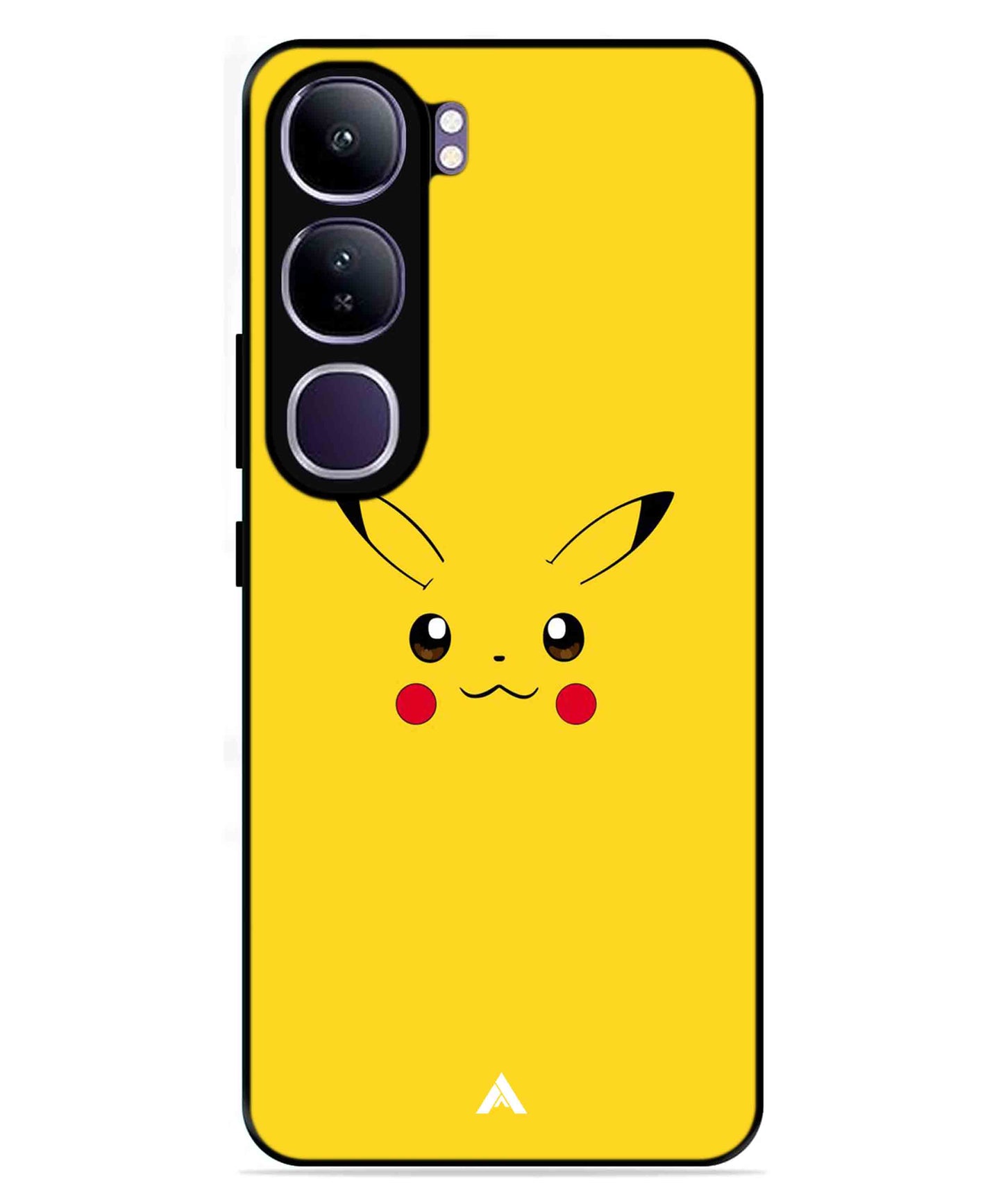 Pikachu Pokemon Metal Back Cover Phone Case for Vivo Y300