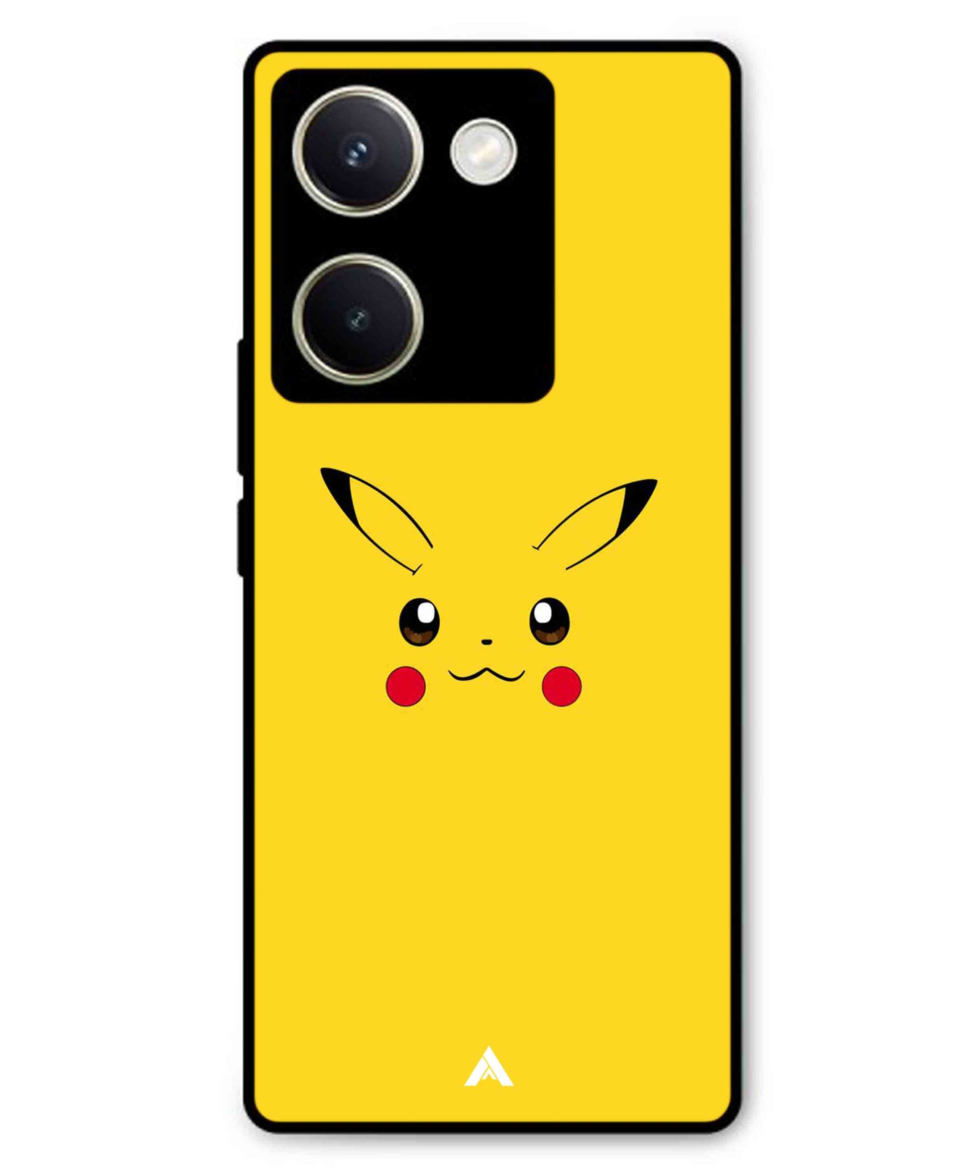 Pikachu Pokemon Metal Back Cover Phone Case for Vivo Y300 Plus