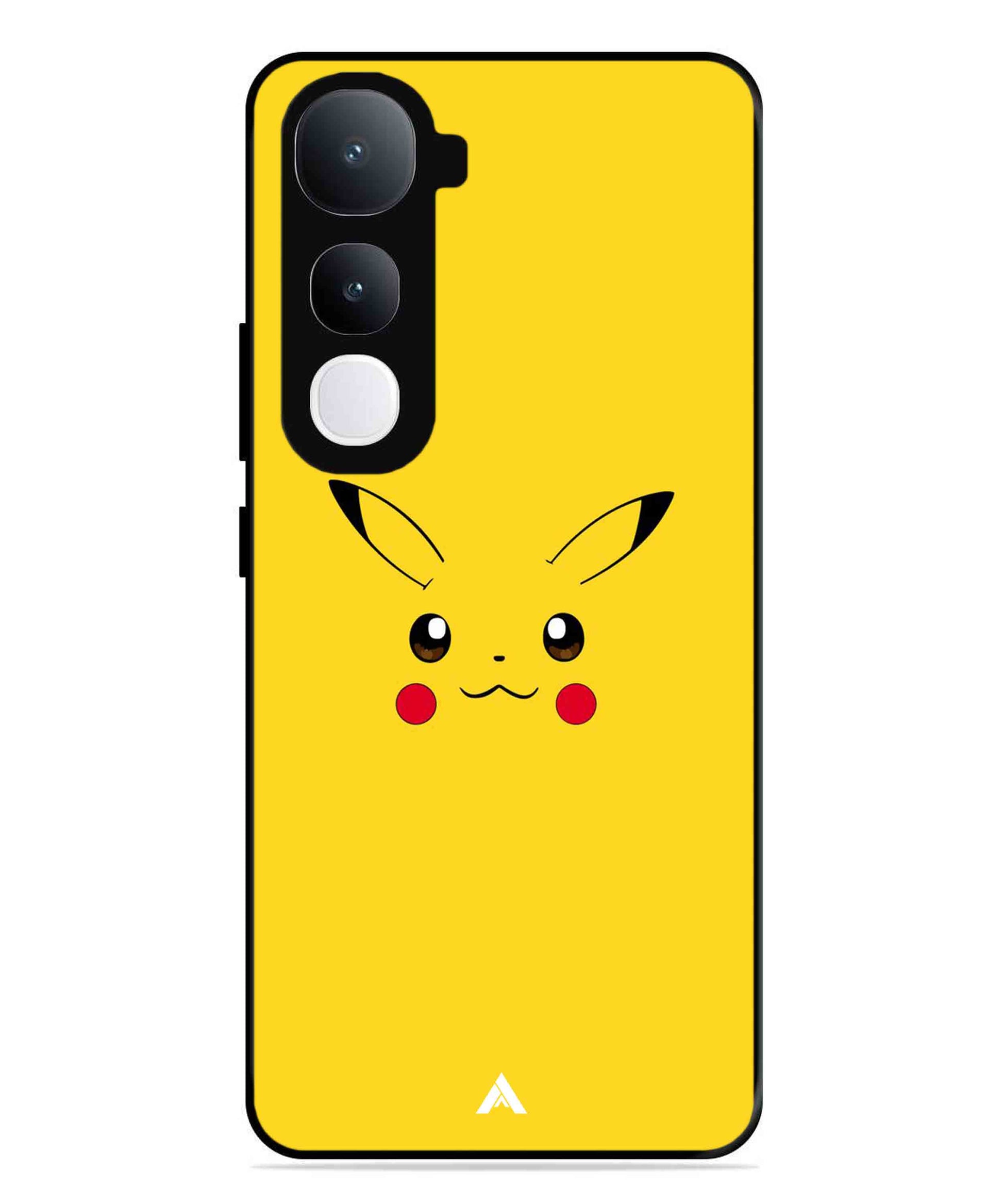 Pikachu Pokemon Metal Back Cover Phone Case for Vivo Y400