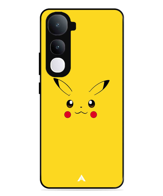 Pikachu Pokemon Metal Back Cover Phone Case for Vivo Y400