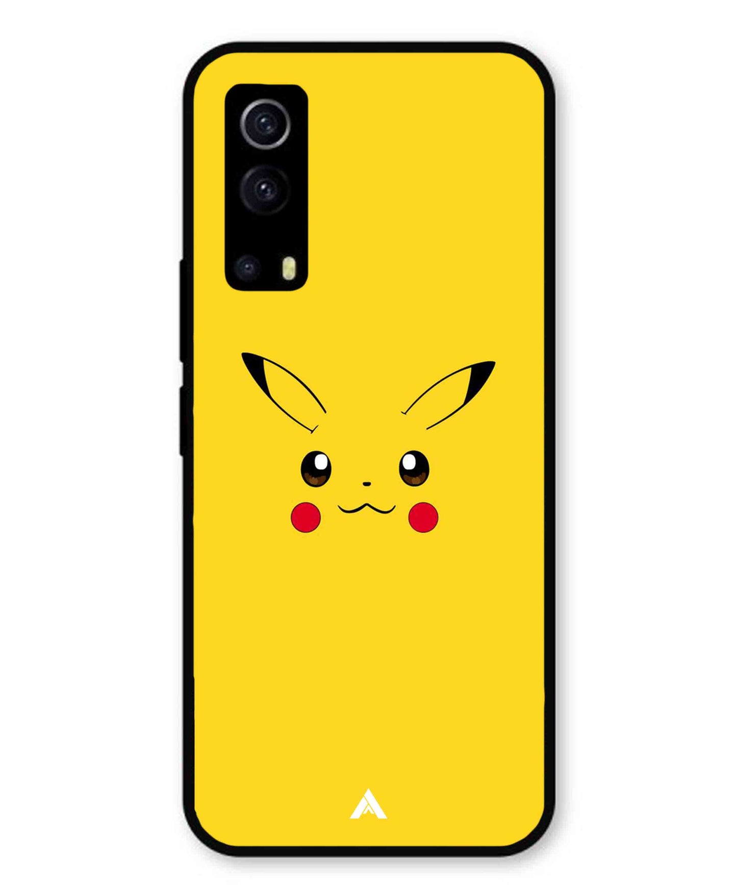 Pikachu Pokemon Metal Back Cover Phone Case for Vivo Y53s