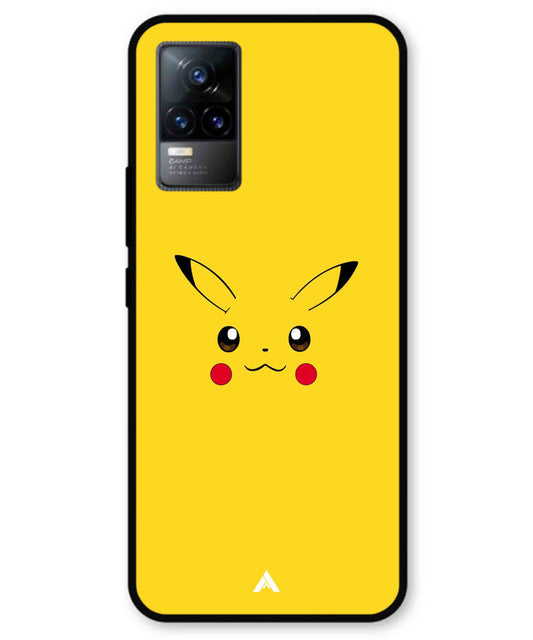 Pikachu Pokemon Metal Back Cover Phone Case for Vivo Y73