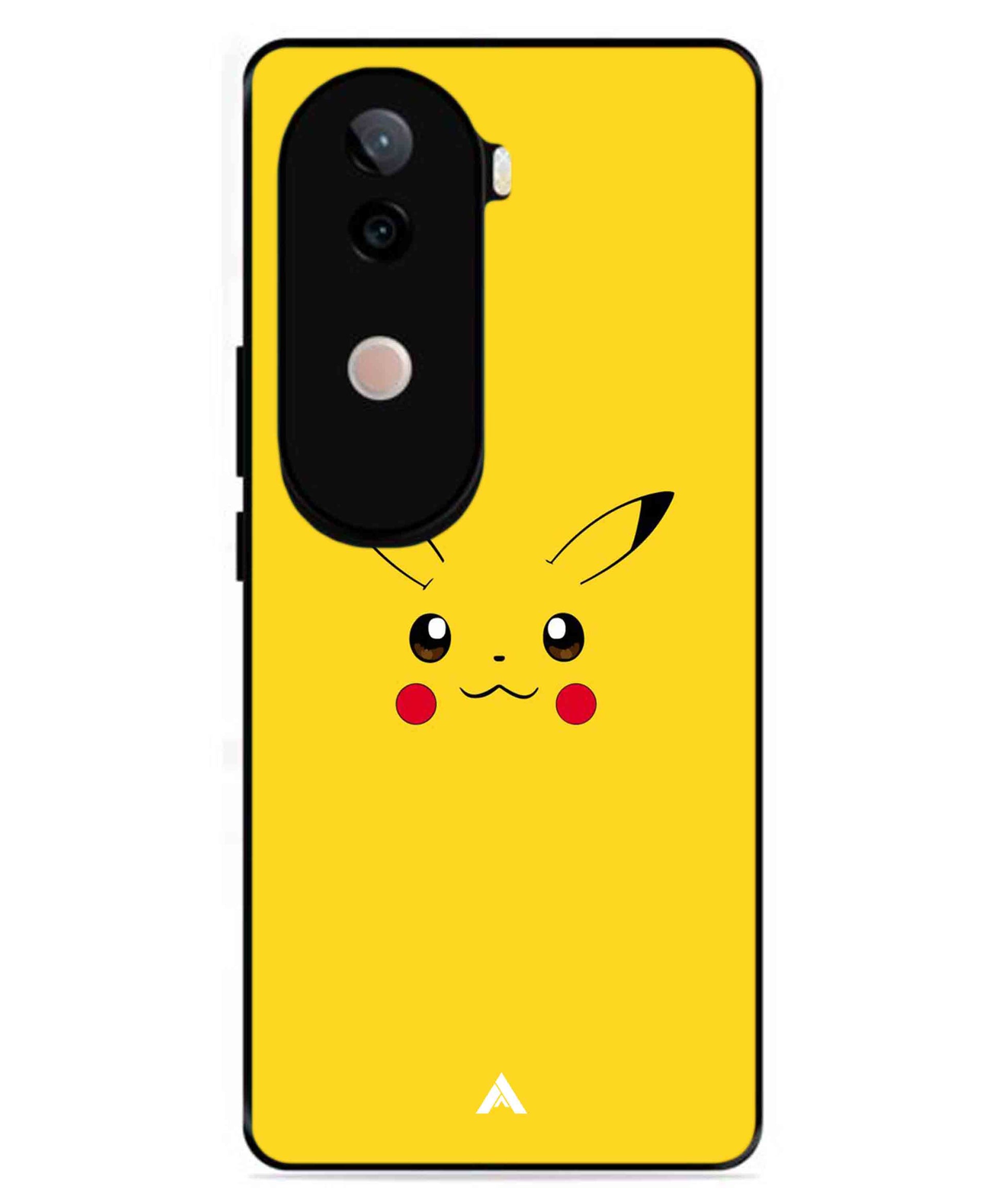 Pikachu Pokemon Metal Back Cover Phone Case for Vivo v40e