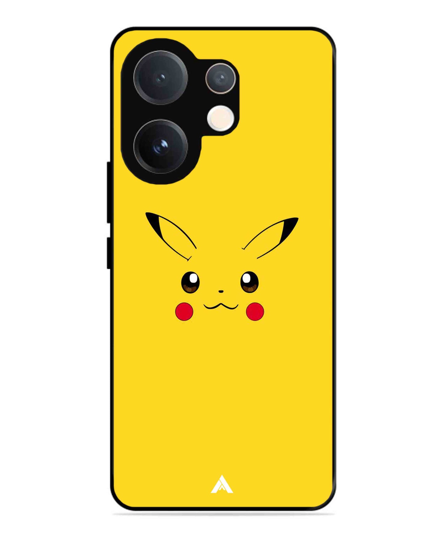 Pikachu Pokemon Metal Back Cover Phone Case for Vivo v60