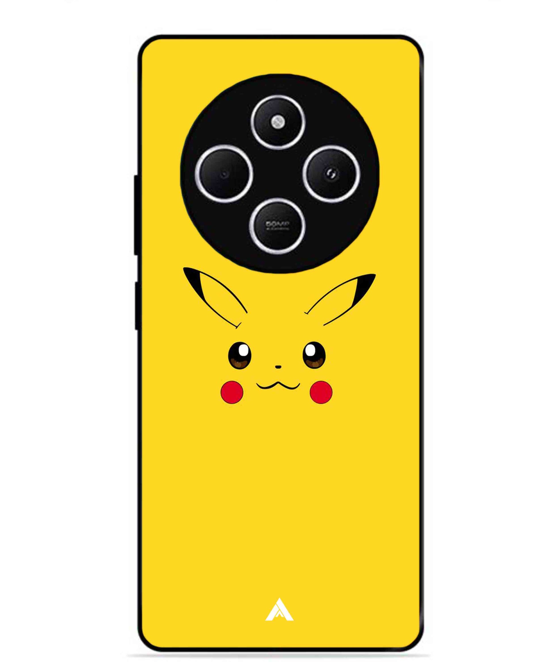 Pikachu Pokemon Metal Back Cover Phone Case for Xiaomi Redmi A4