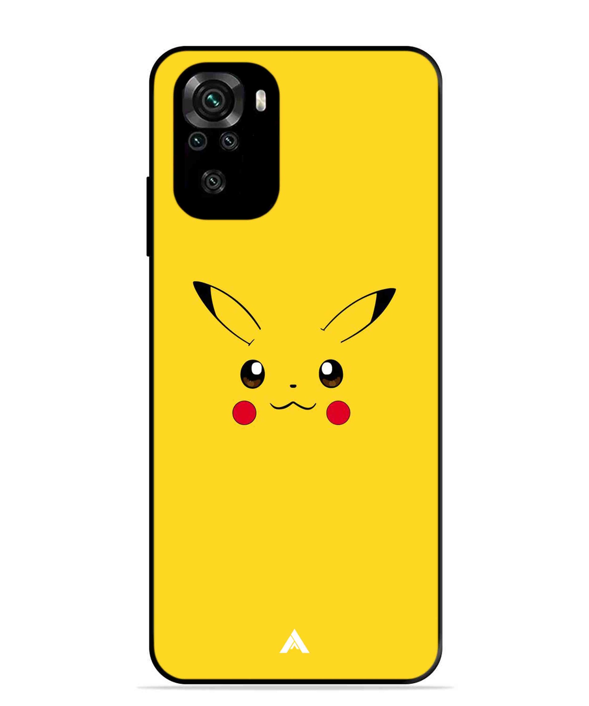 Pikachu Pokemon Metal Back Cover Phone Case for Xiaomi Redmi Note 11SE