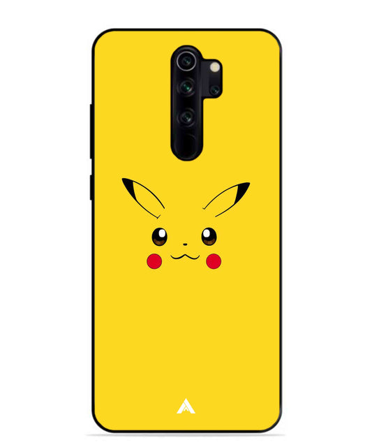 Pikachu Pokemon Metal Back Cover Phone Case for Xiaomi Redmi Note 8 Pro