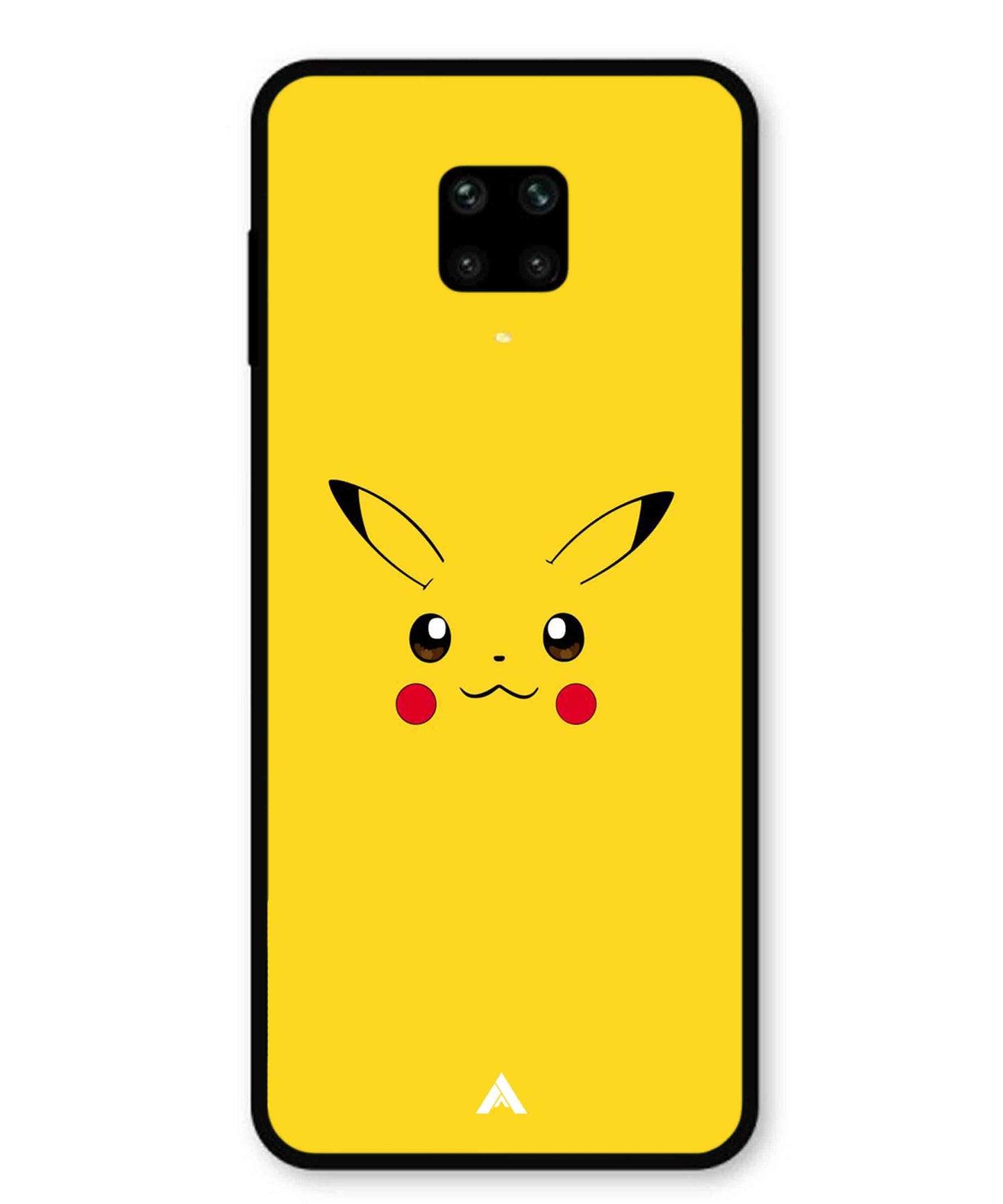 Pikachu Pokemon Metal Back Cover Phone Case for Xiaomi Redmi Note 9 Pro Max