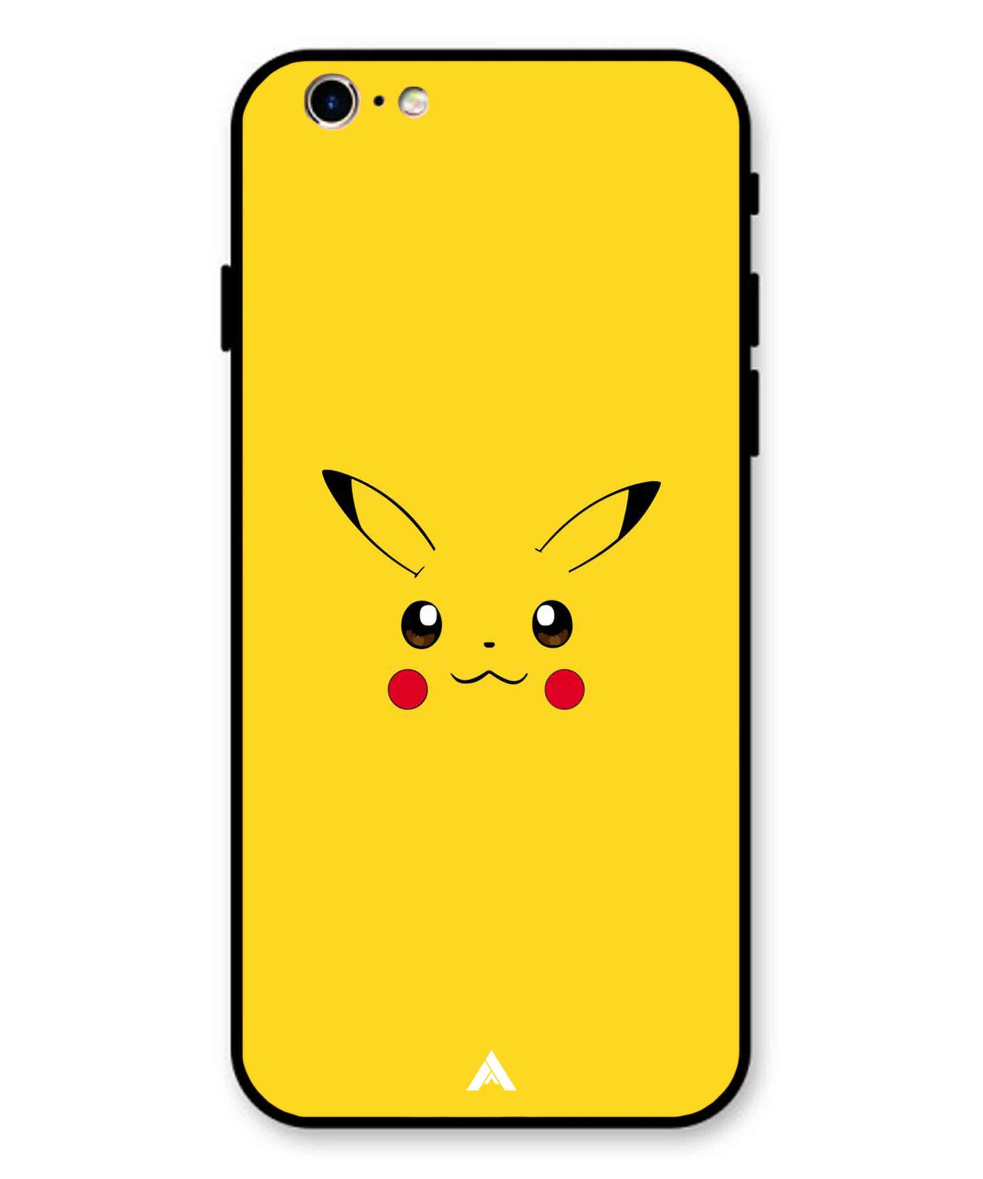 Pikachu Pokemon Metal Back Cover Phone Case for iPhone 11