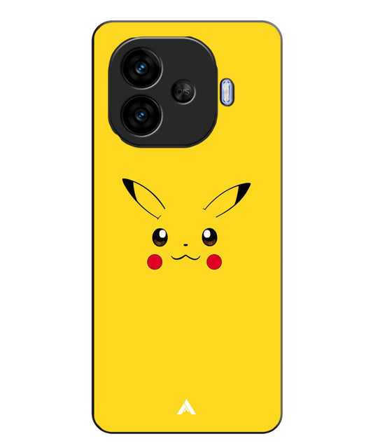 Pikachu Pokemon Metal Back Cover Phone Case for iQOO Neo 10r