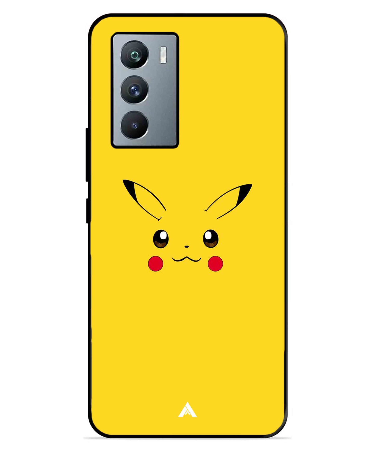 Pikachu Pokemon Metal Back Cover Phone Case for iQOO Neo 5s