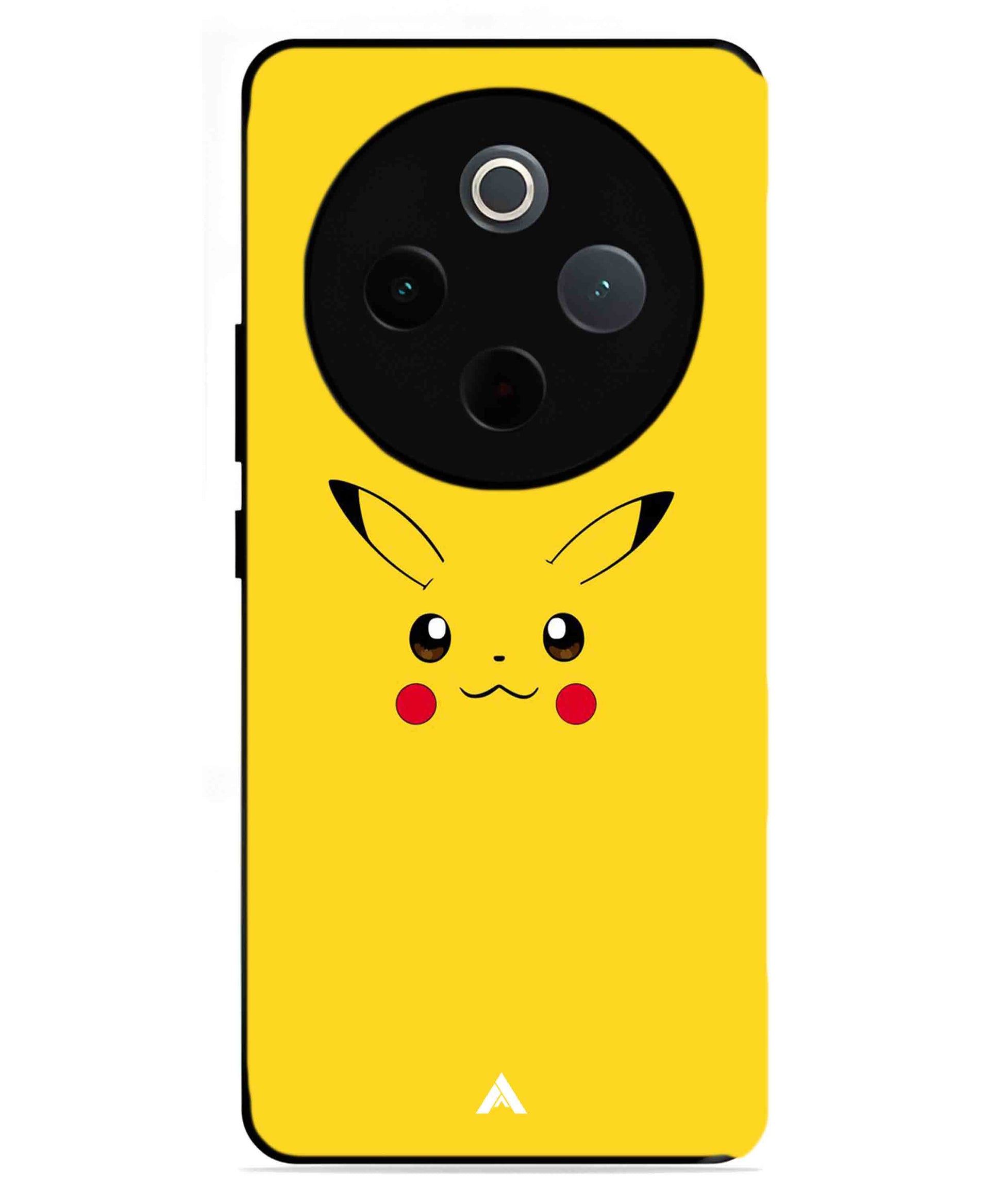Pikachu Pokemon Metal Back Cover Phone Case for iQOO Z10