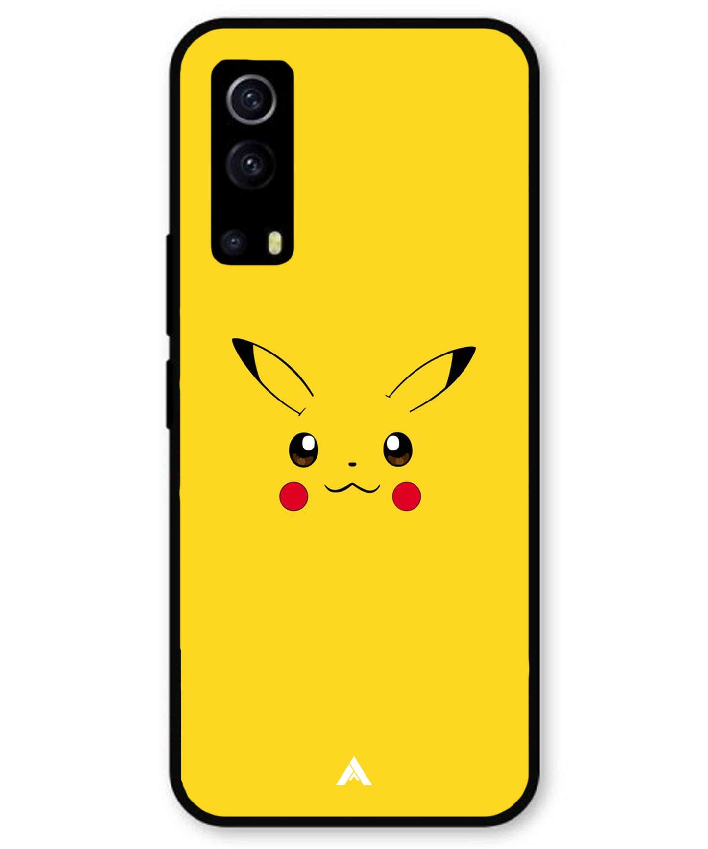 Pikachu Pokemon Metal Back Cover Phone Case for iQOO Z3