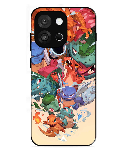 Pokemon Team 2 Metal Back Cover Phone Case for Oneplus 13s