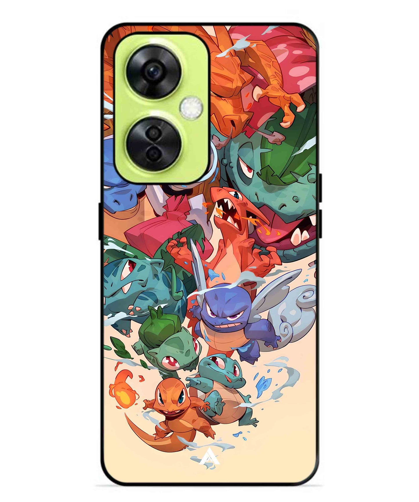 Pokemon Team 2 Metal Back Cover Phone Case for Oneplus Nord CE 3 Lite