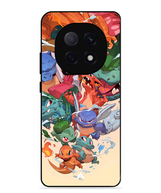 Pokemon Team 2 Metal Back Cover Phone Case for Oppo F29 Pro