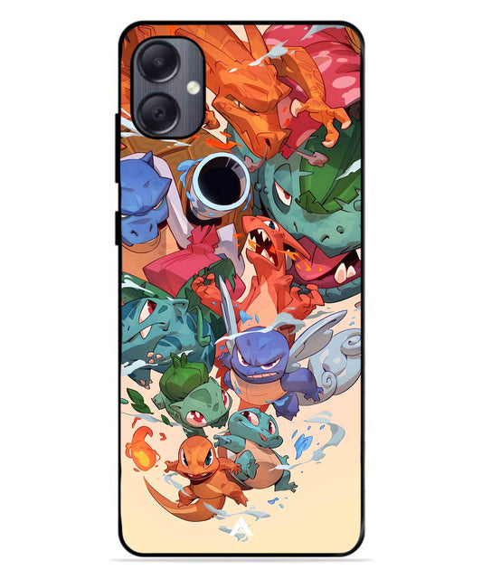 Pokemon Team 2 Metal Back Cover Phone Case for Samsung Galaxy A05