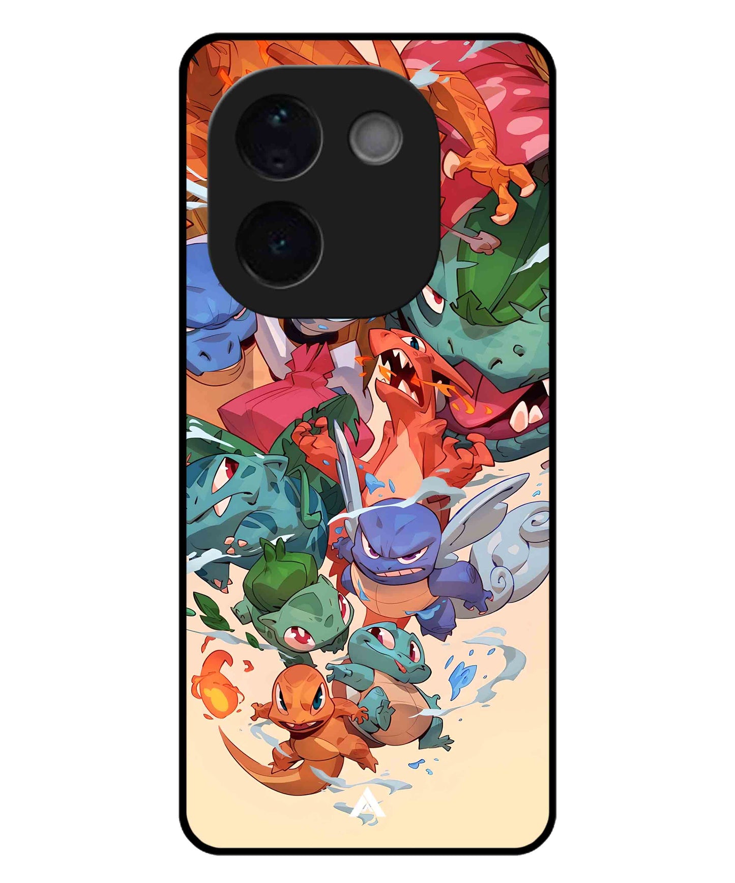 Pokemon Team 2 Metal Back Cover Phone Case for iQOO Z9s Pro