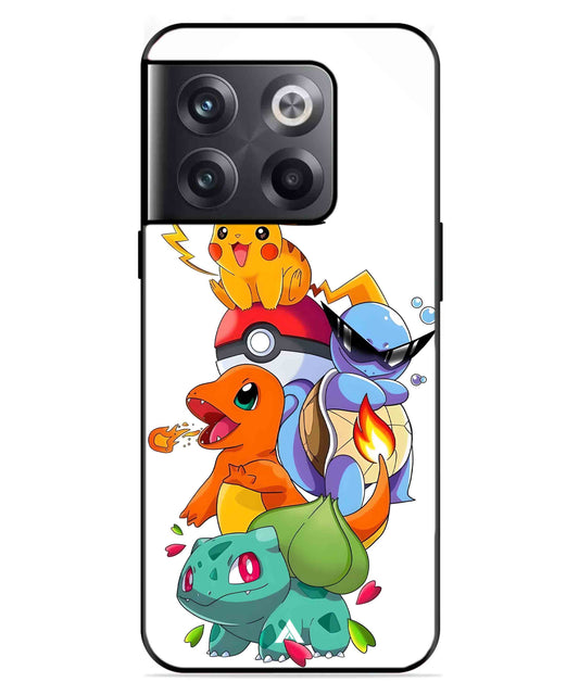 Pokemon Team Metal Back Cover Phone Case for Oneplus 10T