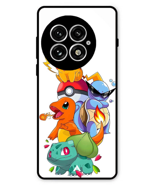 Pokemon Team Metal Back Cover Phone Case for Oneplus 13