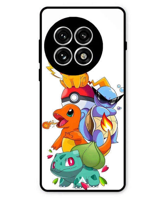 Pokemon Team Metal Back Cover Phone Case for Oneplus 13R