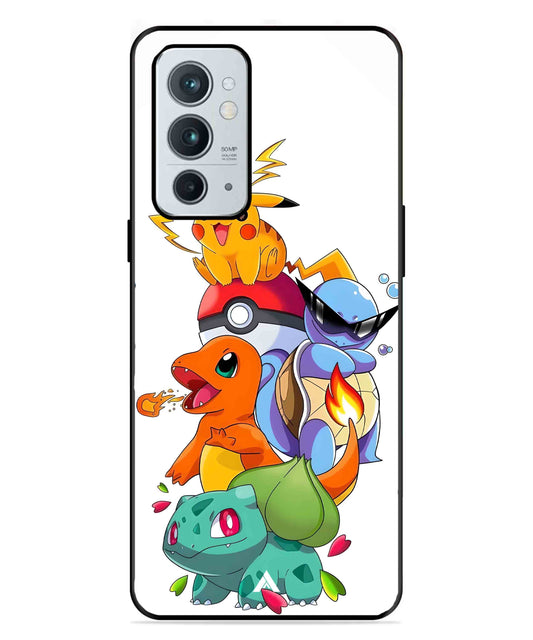 Pokemon Team Metal Back Cover Phone Case for Oneplus 9RT