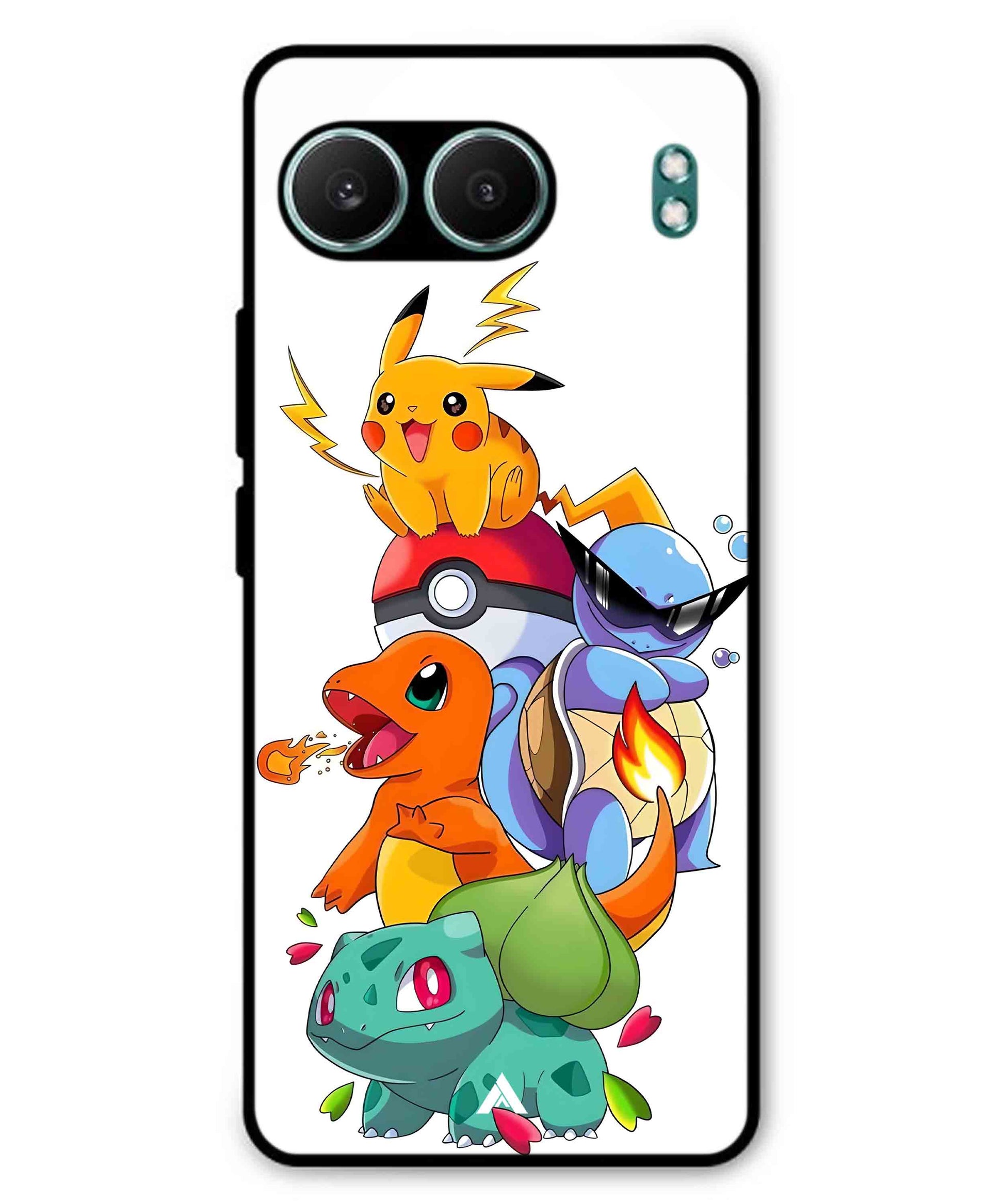 Pokemon Team Metal Back Cover Phone Case for Oneplus Nord 4
