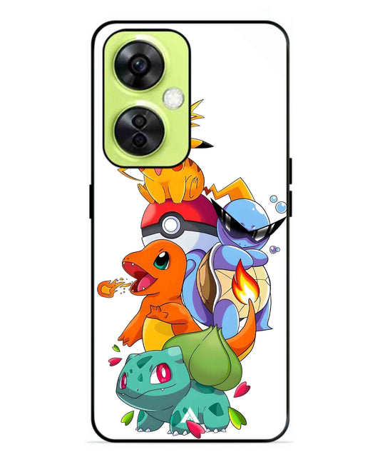 Pokemon Team Metal Back Cover Phone Case for Oneplus Nord CE 3 Lite