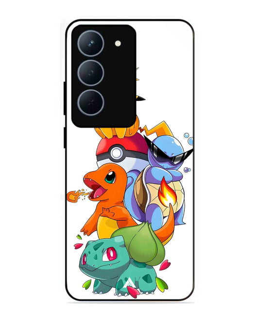 Pokemon Team Metal Back Cover Phone Case for Realme 14X