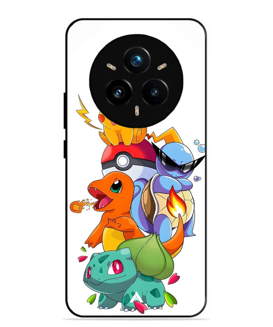 Pokemon Team Metal Back Cover Phone Case for Realme 14 Pro Plus