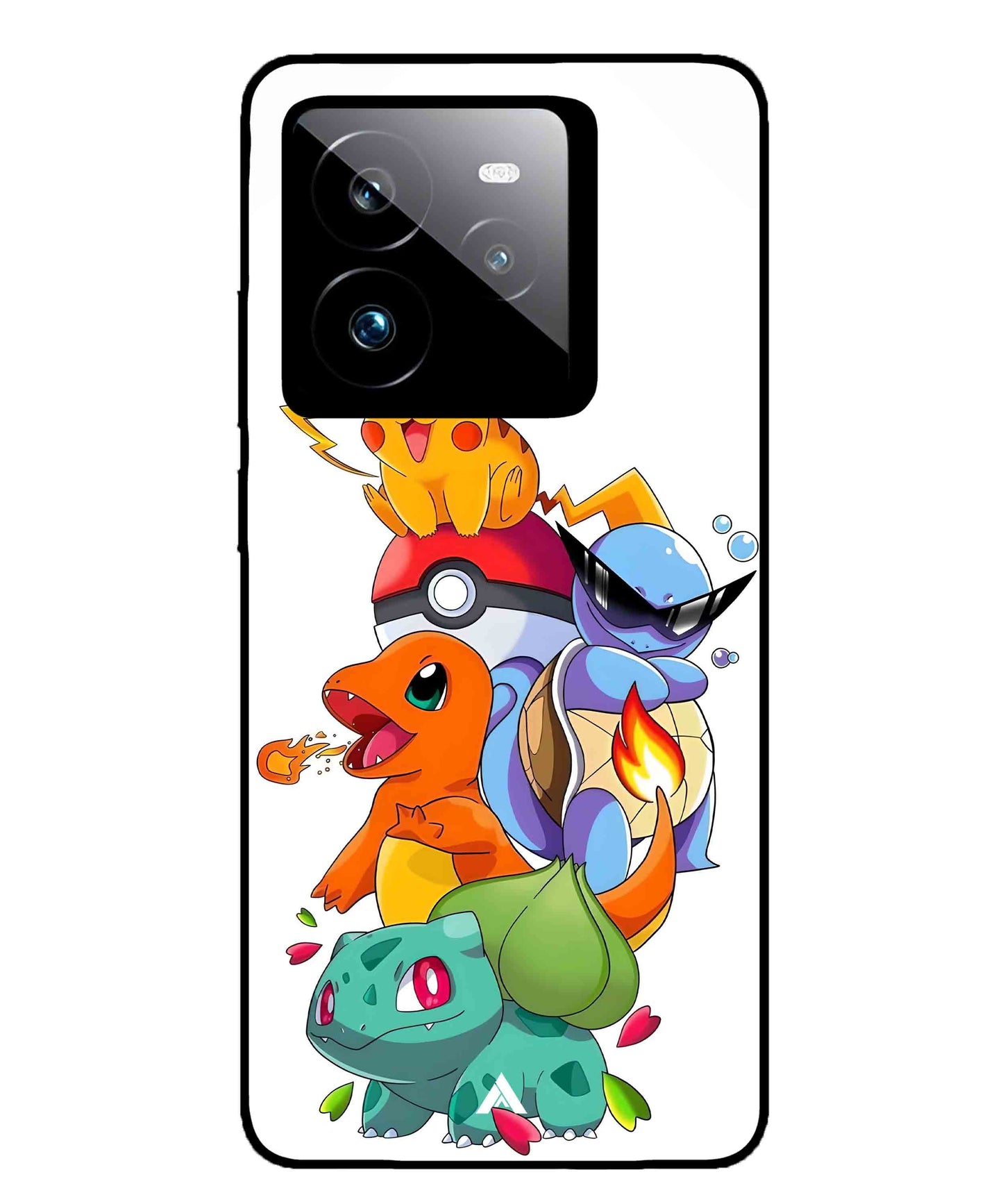 Pokemon Team Metal Back Cover Phone Case for Realme GT 7 Pro