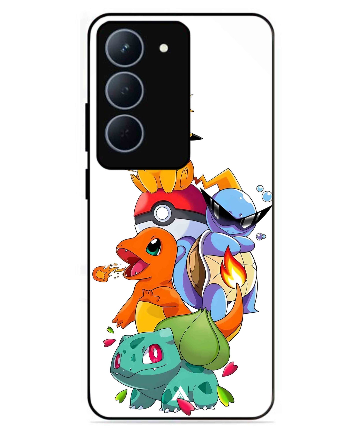 Pokemon Team Metal Back Cover Phone Case for Realme P3X