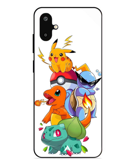 Pokemon Team Metal Back Cover Phone Case for Samsung Galaxy F06
