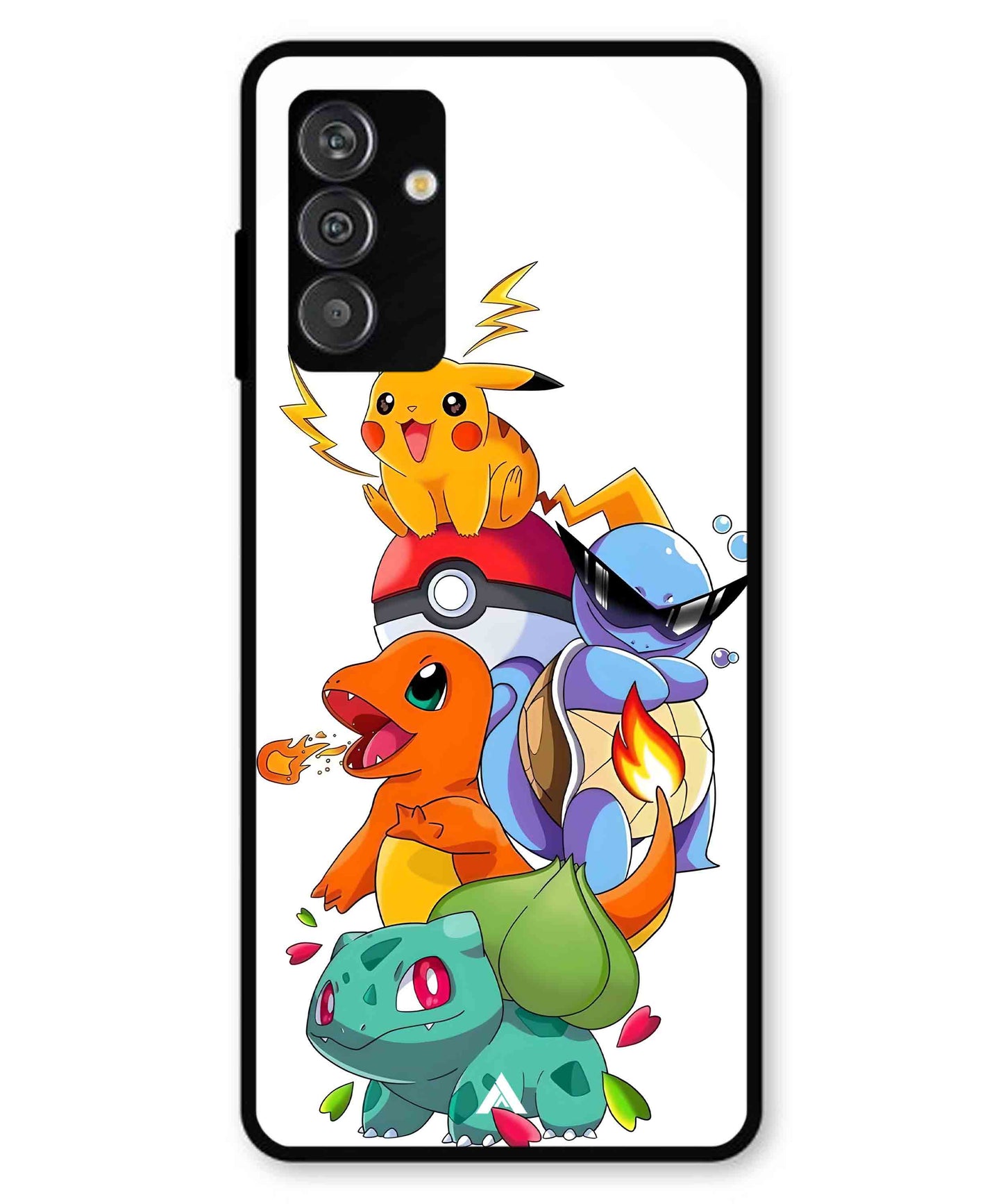 Pokemon Team Metal Back Cover Phone Case for Samsung Galaxy F14