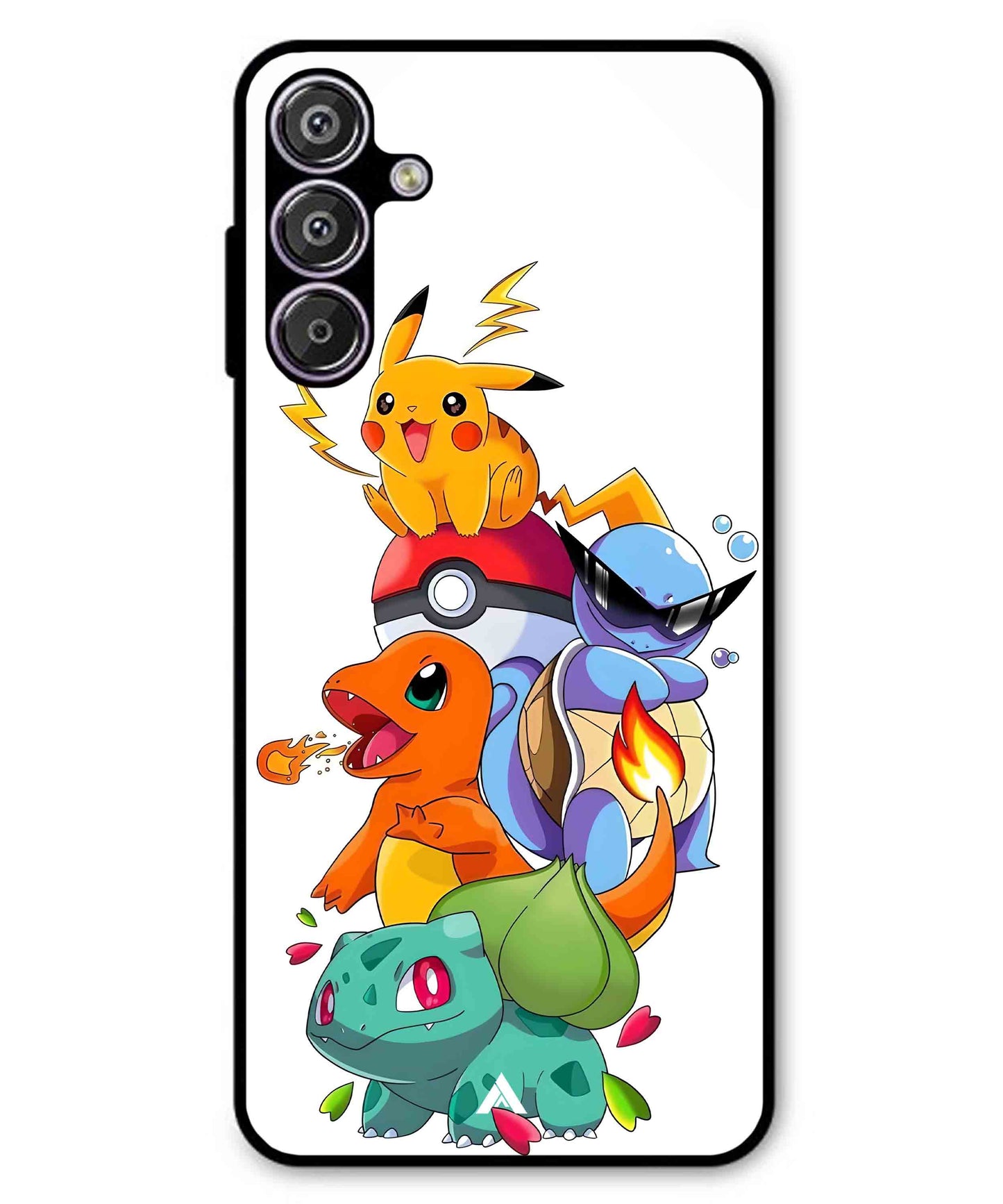 Pokemon Team Metal Back Cover Phone Case for Samsung Galaxy F15