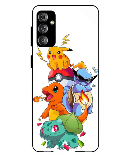 Pokemon Team Metal Back Cover Phone Case for Samsung Galaxy F23