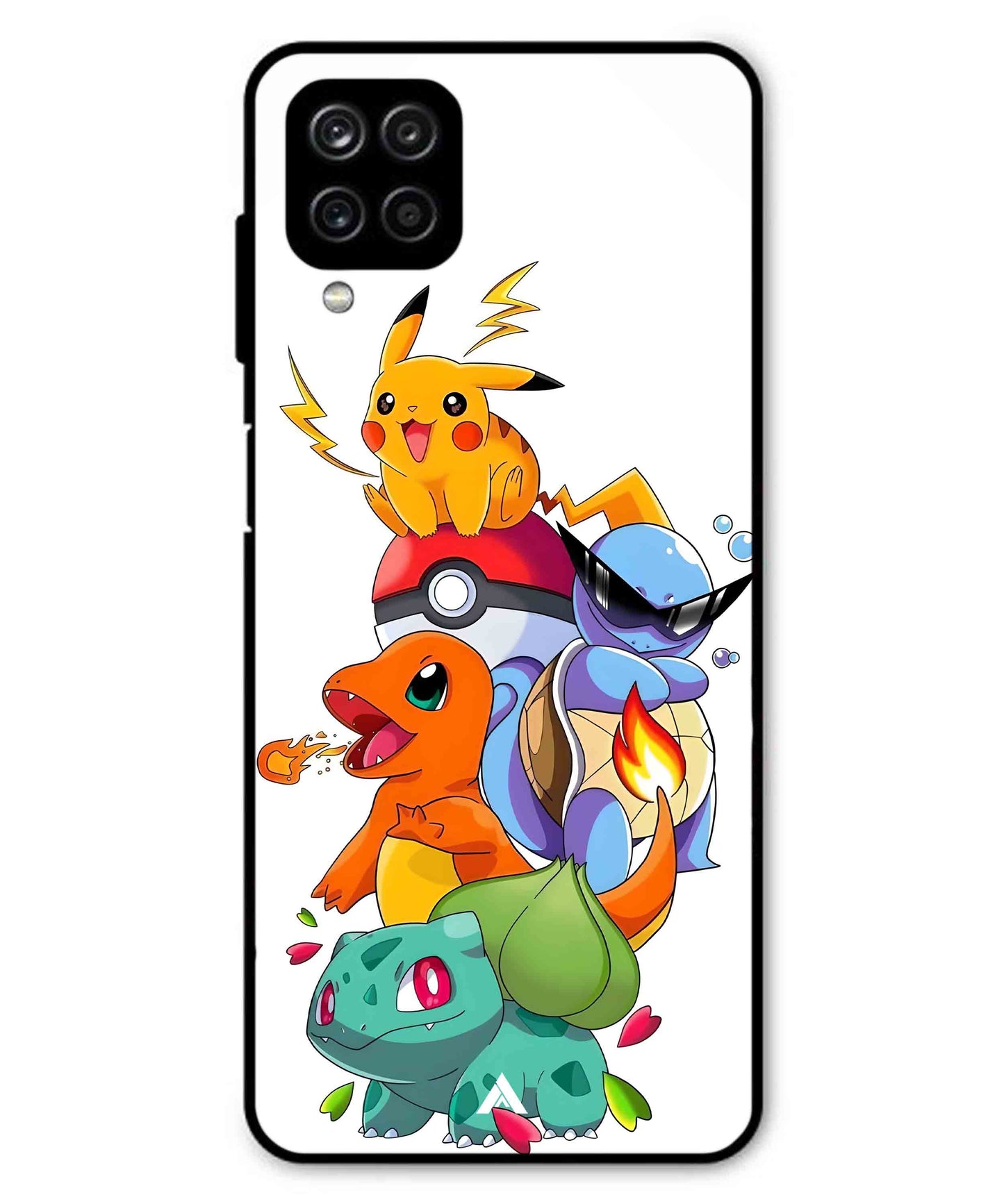Pokemon Team Metal Back Cover Phone Case for Samsung Galaxy M33