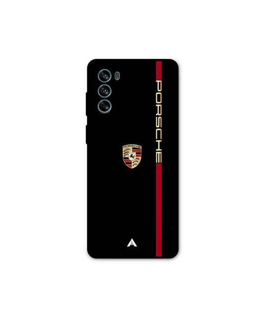 Porsche 01 Metal Back Cover Phone Case for Moto G62