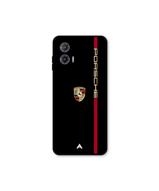 Porsche 01 Metal Back Cover Phone Case for Moto G73