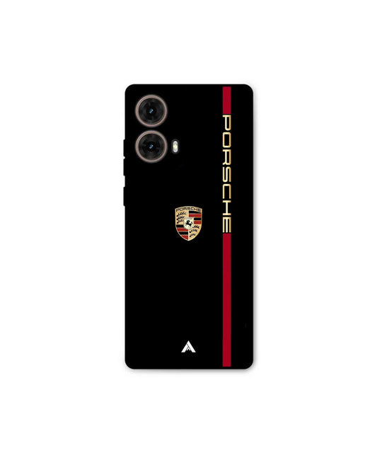 Porsche 01 Metal Back Cover Phone Case for Moto G85