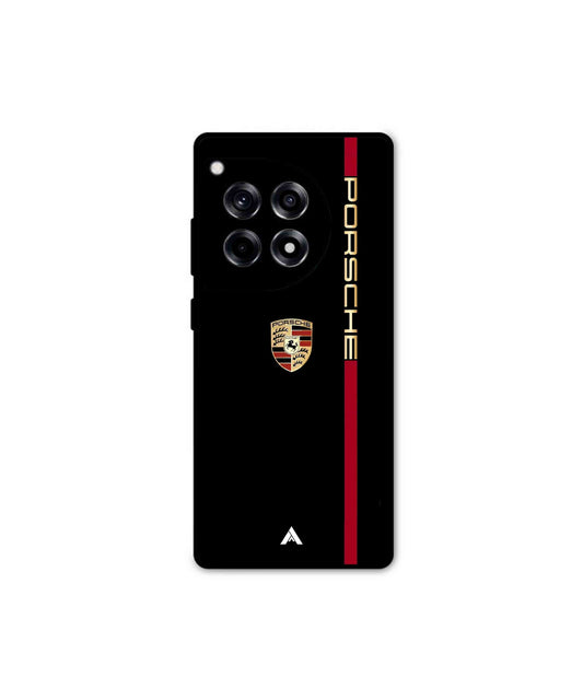 Porsche 01 Metal Back Cover Phone Case for Oneplus 12R