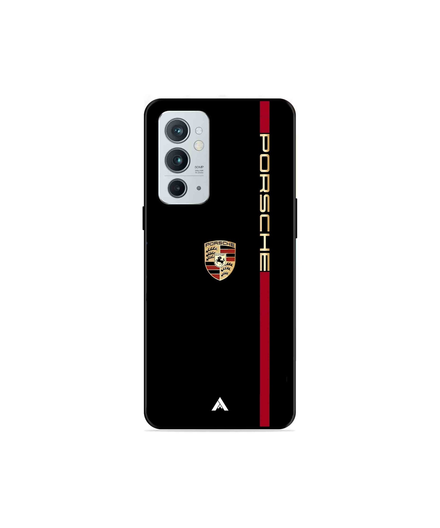 Porsche 01 Metal Back Cover Phone Case for Oneplus 9RT