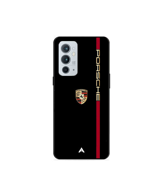 Porsche 01 Metal Back Cover Phone Case for Oneplus 9RT