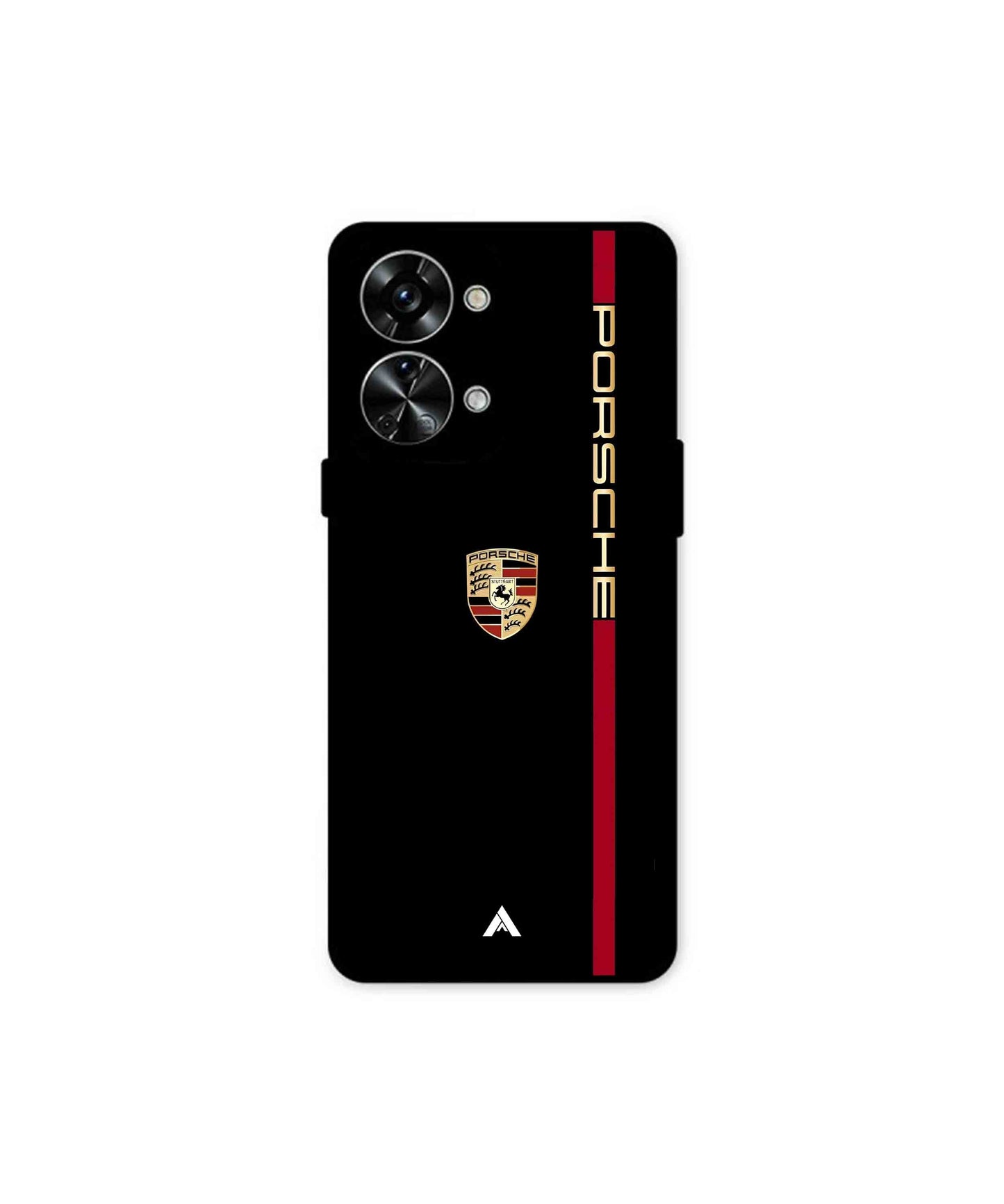 Porsche 01 Metal Back Cover Phone Case for Oneplus Nord 2T