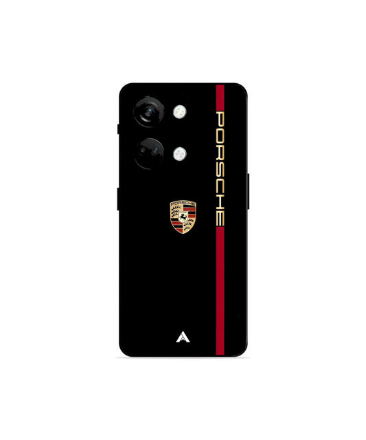 Porsche 01 Metal Back Cover Phone Case for Oneplus Nord 3