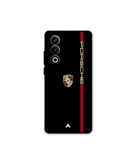 Porsche 01 Metal Back Cover Phone Case for Oneplus Nord CE 4